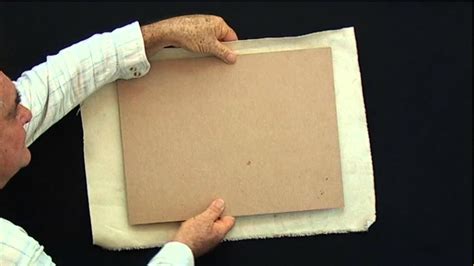 gluing canvas to metal